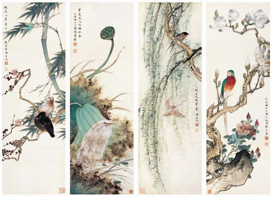 中国近现代书画拍品综述（组图）