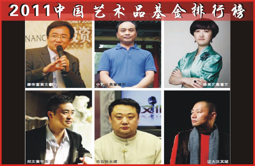 2011中国艺术品基金排行榜（图）
